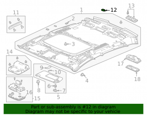 Microfon de tavan Honda Insight 19-22