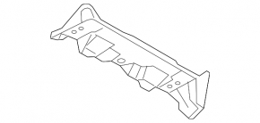 Scut termic pentru toba de eșapament spate BMW X5 F15 14-18
