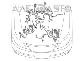 Проводка моторная Lexus LS460 2008