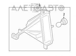 Поворотник правый Hyundai Elantra AD 19-20