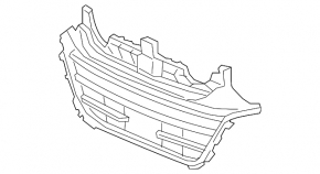 Решетка радиатора Honda Accord 18-20