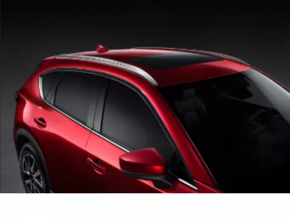 Рейлинг продольный левый Mazda CX-5 17-25 хром, ржавые закладные