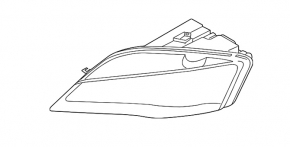 Far dreapta față pentru un Toyota Land Cruiser 2008-2015, pre-restyling
