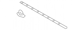 Garnitura capota Hyundai Santa FE Sport 13-18 nou original