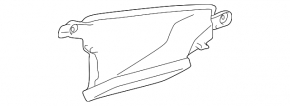 Воздухоприемник печки Lexus CT200h 11-17