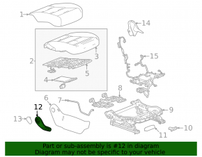 Maneră de reglare a înclinării spătarului scaunului pasagerului pentru Chevrolet Equinox EV 24-26