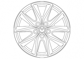 Диск колесный R20 Mazda CX-50 23-26