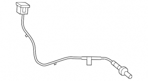 Лямбда-зонд второй Mazda3 2.3 03-09