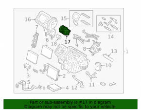 Мотор вентилятор печки Land Rover Range Rover Evoque 12-17