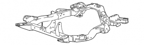 Подрамник передний Chevrolet Equinox 10-13 2.4 FWD
