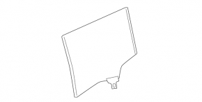 Стекло двери передней левой Polestar 2 21-25