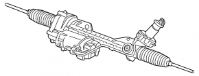 Рейка рулевая ЭУР BMW 4 F32/33/36 14-20 RWD