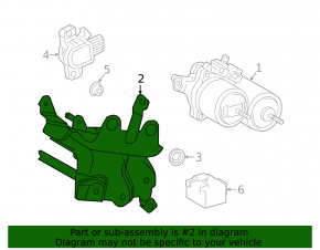 Кронштейн тормозного усилителя brake booster Lexus NX300h 15-21