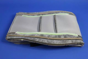 Пассажирское сидение Dodge Durango 14-17 с airbag, кожа беж
