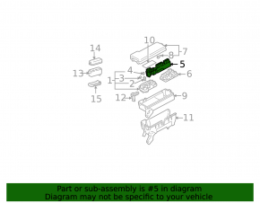 Блок предохранителей подкапотный Toyota Highlander 01-07