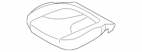 Scaun șofer Lincoln MKC 2017-2019 cu airbag, electric, piele neagră