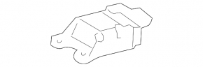 Модуль srs airbag компьютер подушек безопасности Lexus CT200h 11-12