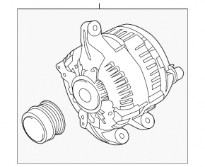 Генератор Ford Edge 15-24 2.0T гудит