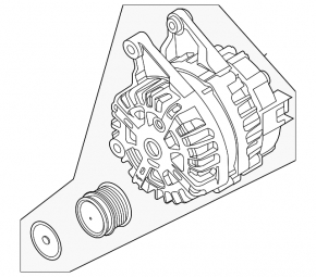 Генератор Ford Escape MK4 20-22 1.5T