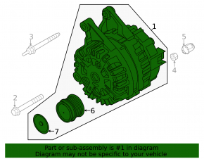 Генератор Ford Escape MK4 20-22 1.5T