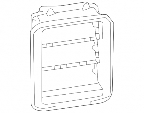 Scut ventilație dreapta Mitsubishi Outlander 14-22