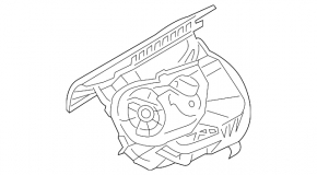 Корпус печки голый Ford Transit Connect MK2 13-23