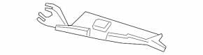 Ornament braț de control inferior stânga spate pentru Porsche Cayenne 19-26