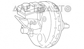 Вакуумный усилитель Mercedes X164 GL W164 ML W251 R
