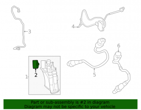 Filtru canistră de combustibil Mercedes W167 GLE 20-25