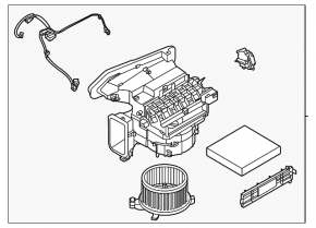 Corpul sobei este gol, ventilație Nissan Murano 25-26