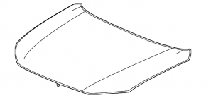 Капот голый Honda HR-V 23-26
