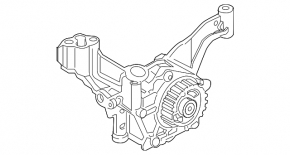 Коллектор впускной Ford Focus mk3 15-18 1.0T без патрубка