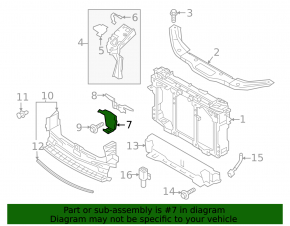 Кронштейн замка капота Mazda CX-5 17-24