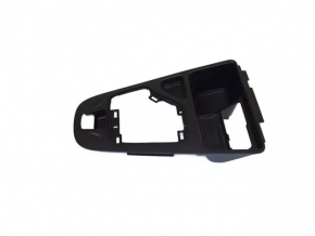 Накладка центральной консоли Jeep Cherokee KL 14-18 черная, FWD