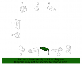 Ключ smart Lexus GS300 GS350 GS430 GS450h 06-08 4 кнопки