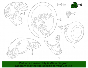 Schimbător de viteze coloană direcție dreapta Mazda CX-50 23-25