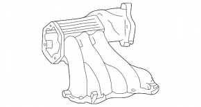 Коллектор впускной Lexus RX300 04-06