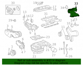 Коллектор впускной Lexus RX300 04-06