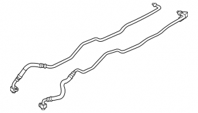 Racordurile de răcire a cutiei de viteze BMW X5 F15 14-18 N55, noi, originale