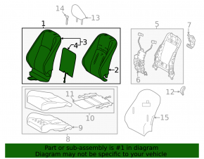 Водительское сидение Lexus IS 14-20 fsport без airbag