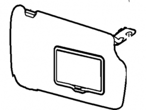 Capota dreapta Ford Fiesta 11-19 gri, fara cârlig