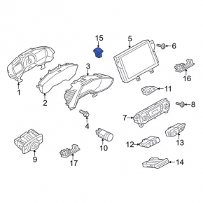 Датчик света Ford C-max MK2 13-18