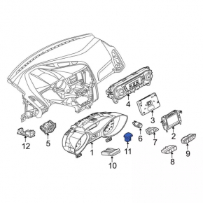 Датчик света Ford C-max MK2 13-18