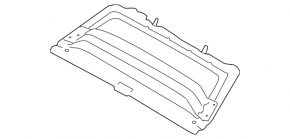 Воздуховод капота Subaru Forester 08-13 2.5T, первая часть