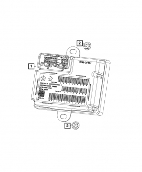 Transfer Case Control Module Jeep Cherokee KL 20-20