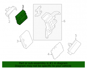 TRANSMISSION CONTROL MODULE Subaru Forester 14-14 SJ 2.5