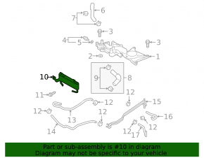 Радиатор акпп Subaru Outback 20-23