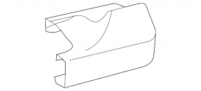 Dop prag spate stânga pentru Toyota Land Cruiser 2008-2021