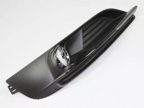 Решетка бампера левая Chrysler 200 11-14 черн под птф