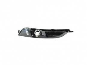 Решетка бампера левая Chrysler 200 11-14 черн под птф